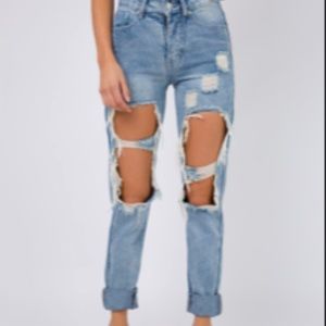 Princess Polly Ripped Jeans